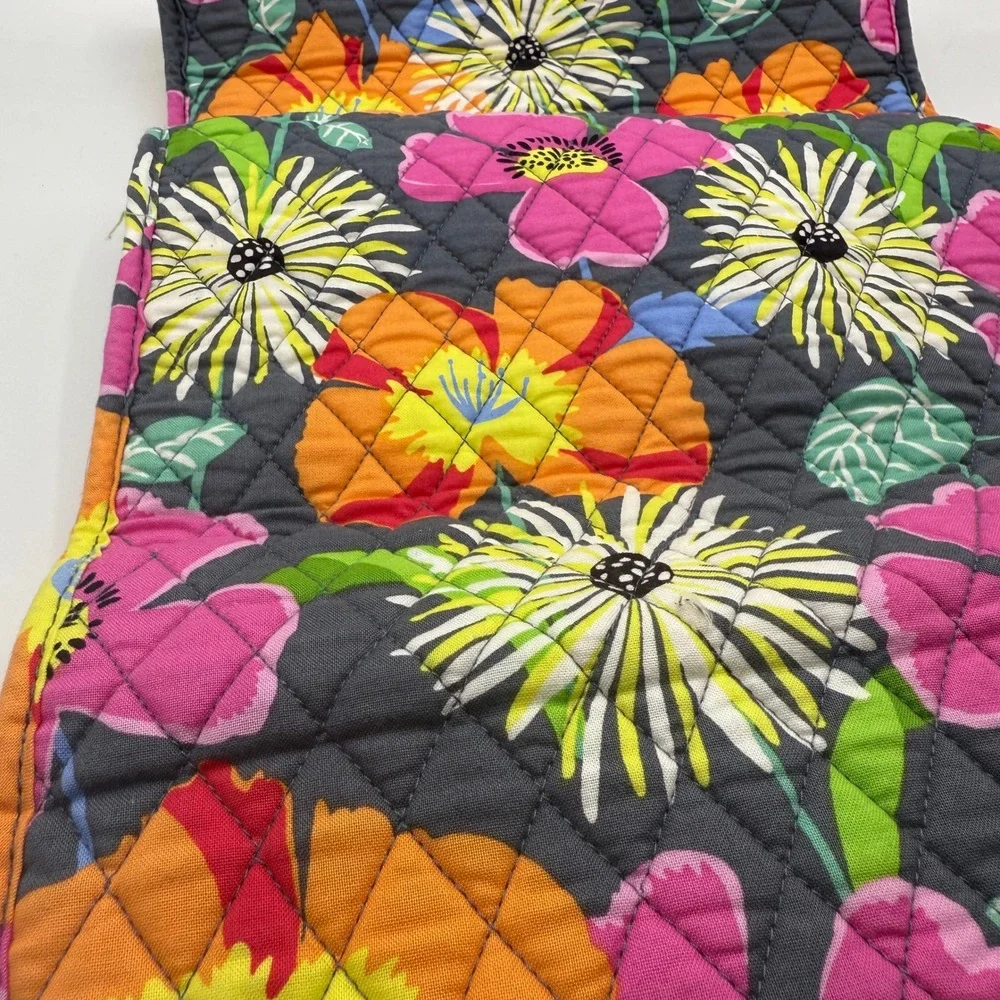 Vera Bradley Quilted Floral Fold Up Changing Pad‎ Diaper Clutch Travel